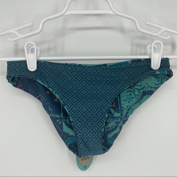PRANA NWT BREYA BIKINI BOTTOM LAGOS LISBON XS - Picture 6 of 8